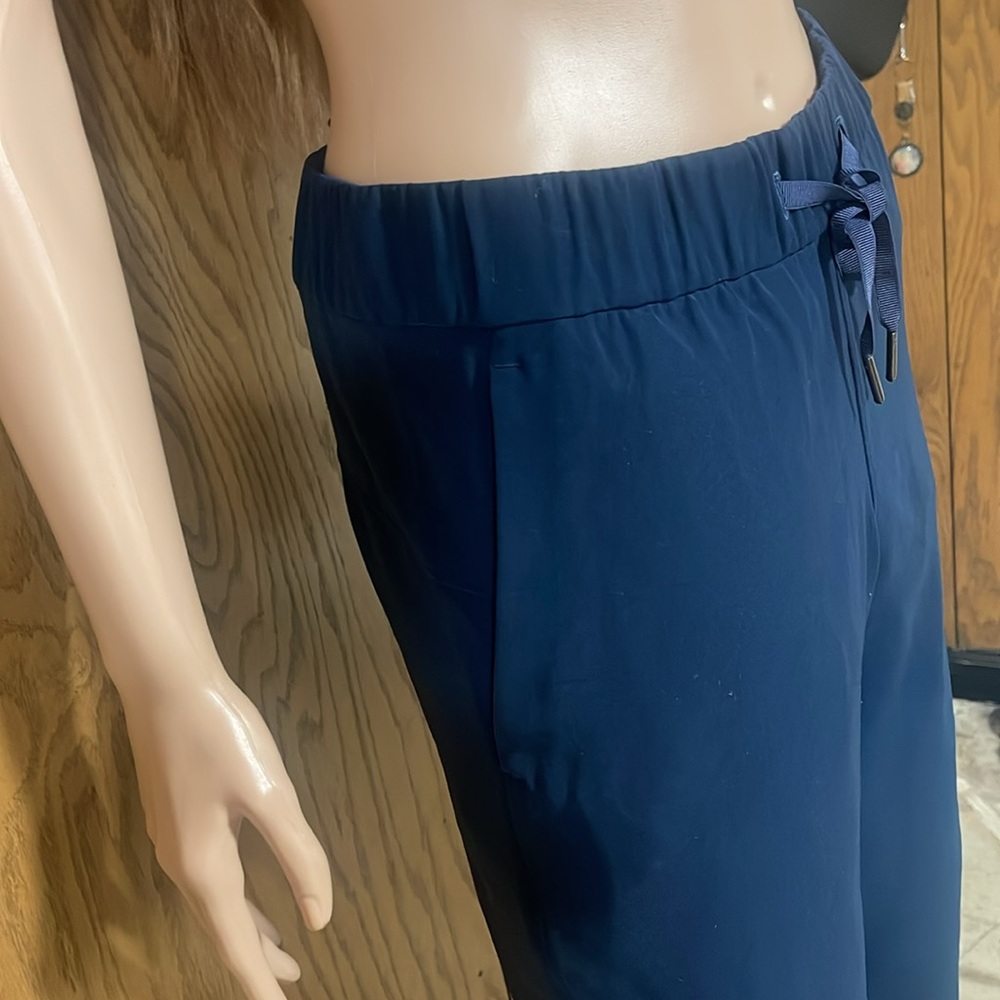 Lululemon"On The Fly Pant * Woven 27 " True Navy - Picture 6 of 14